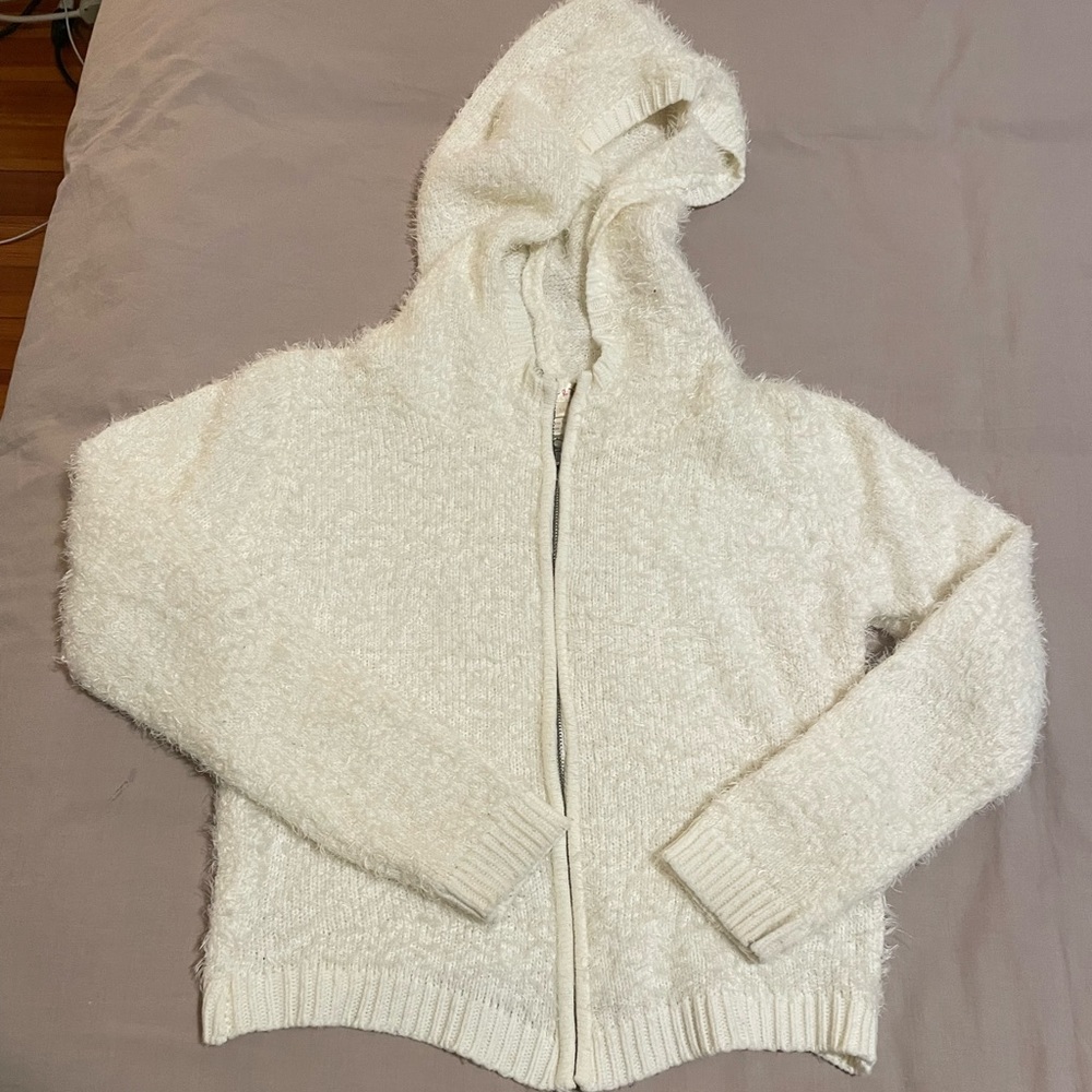 Ragdoll & Rockets zip-up sweater - M